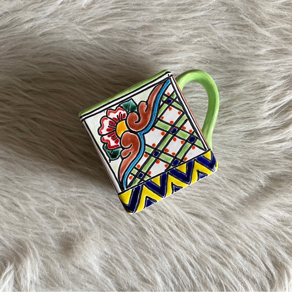 Hand-painted Pottery Mug